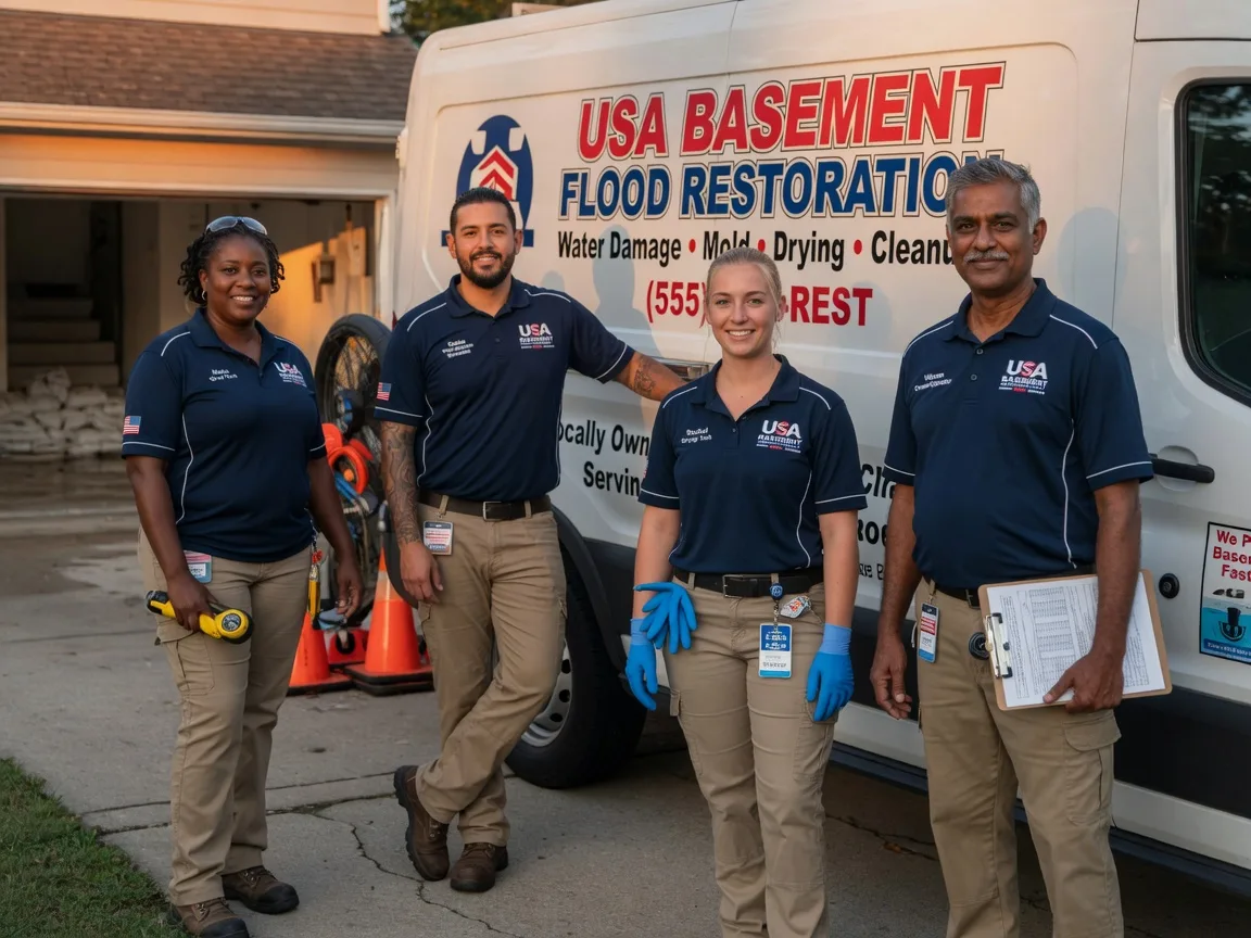 Basement Flood Cleanup company in Varna, IL
